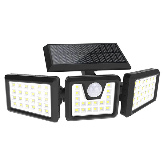 3-panel rotatable solar lamp