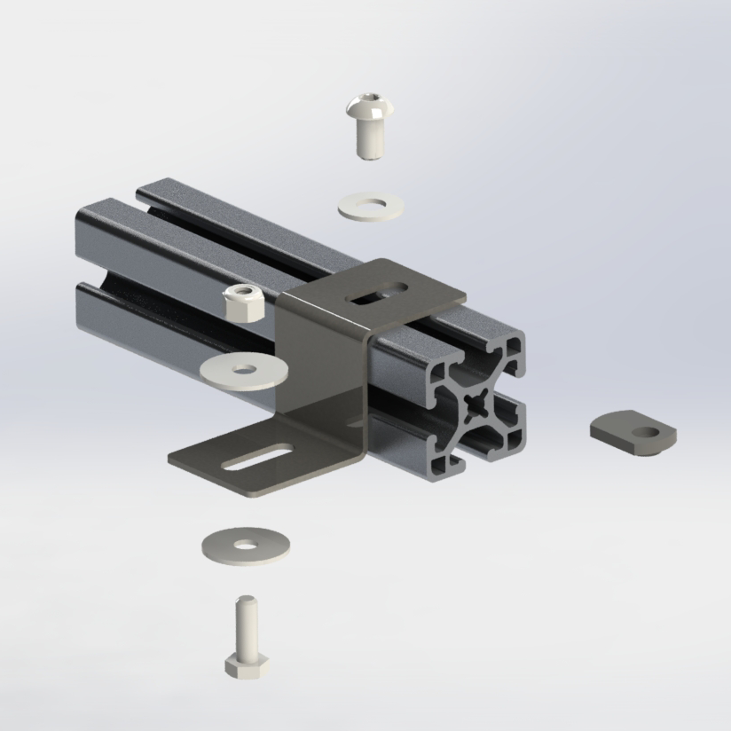 FLUSH MOUNT SOLAR PANEL BRACKETS - STAINLESS
