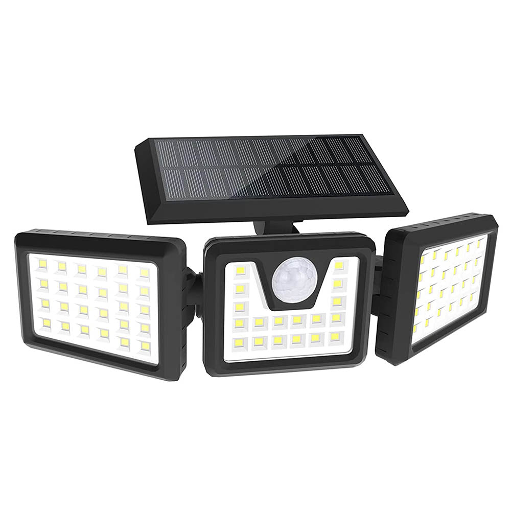 3-panel rotatable solar lamp