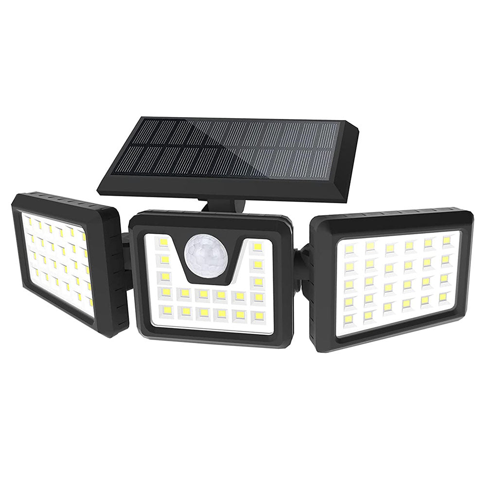 3-panel rotatable solar lamp