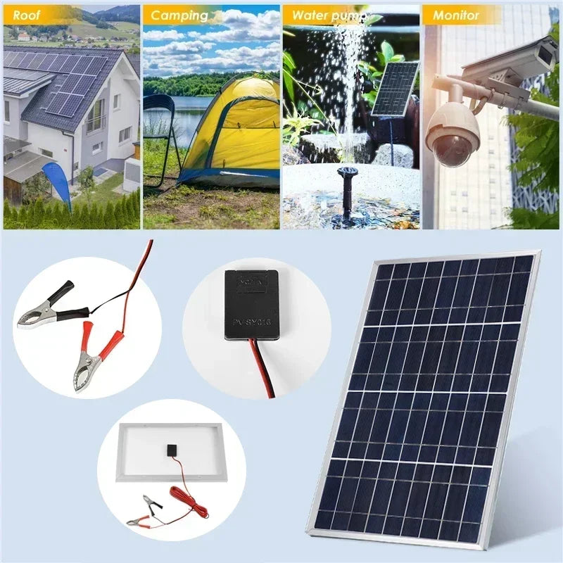 NNEOBA Portable Solar Panel Generator (600W)