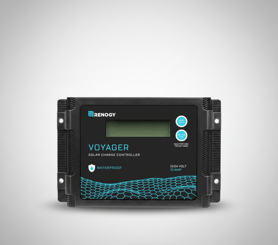 Voyager 20A PWM Waterproof Solar Charge Controller 12V/24V